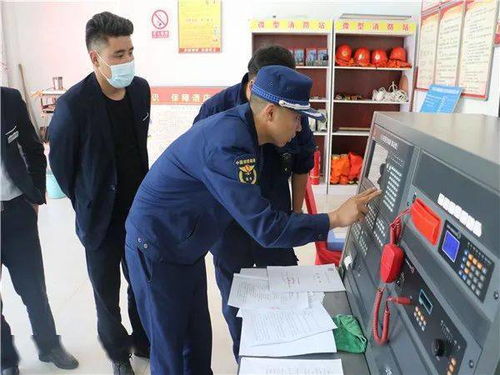 天峻县消防救援大队开展消防技术服务机构专项检查